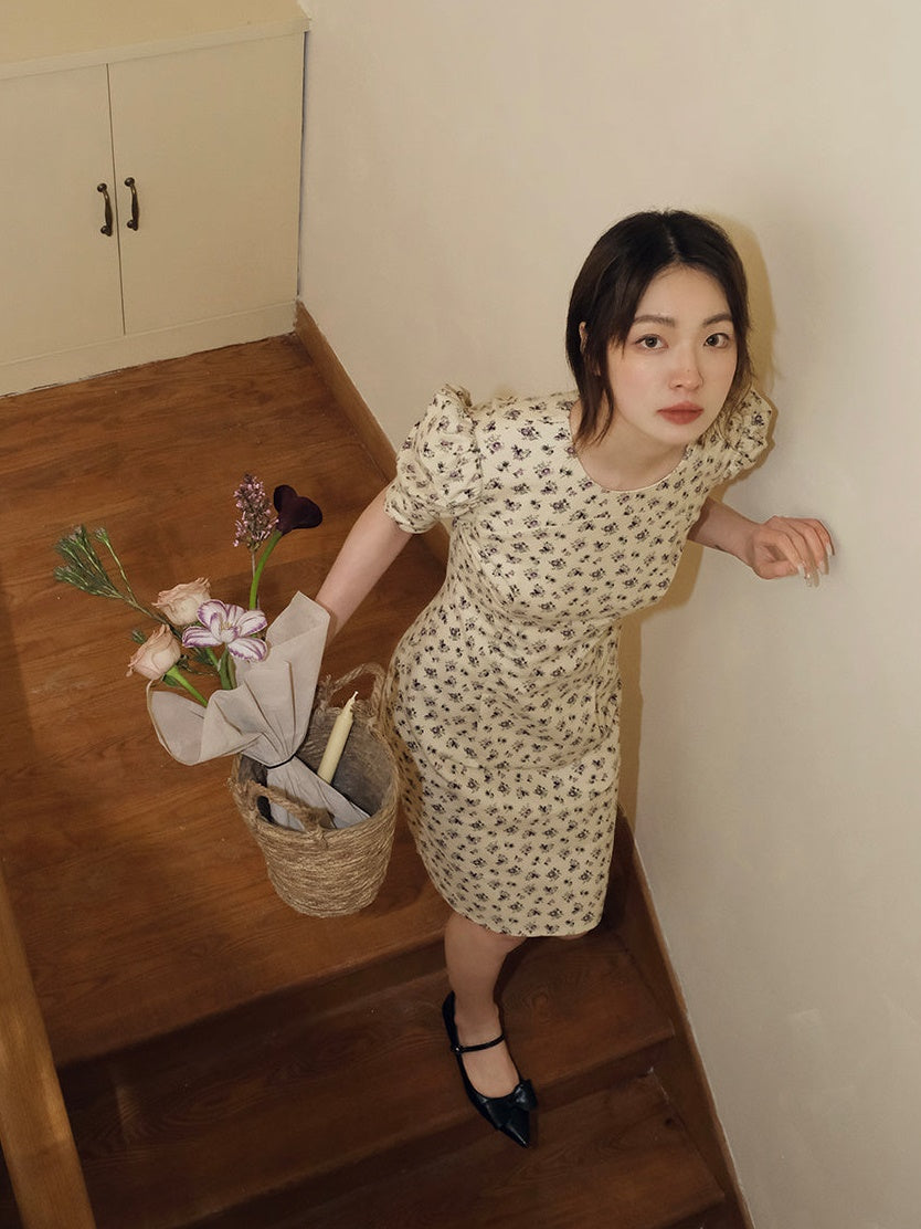 Blumenpuffhülle ein Stück