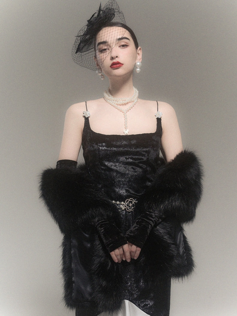 Gefälschter Pelzschal