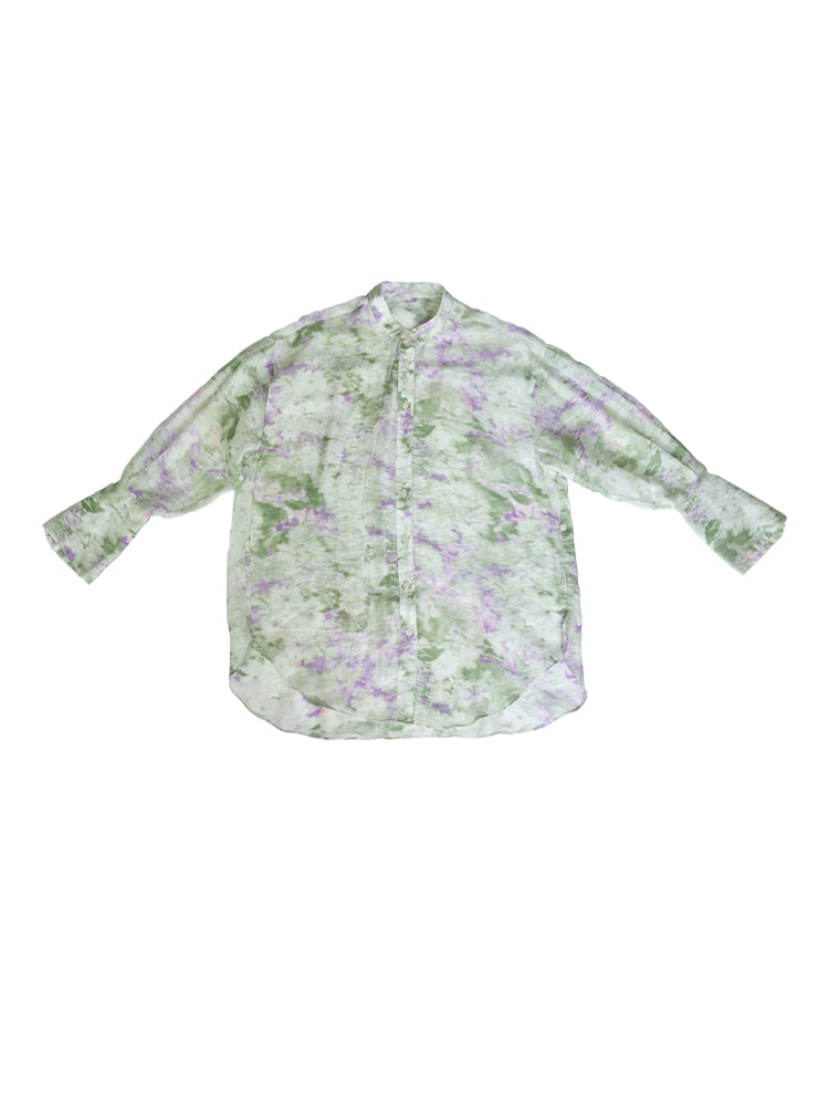 추상 인쇄 셔츠