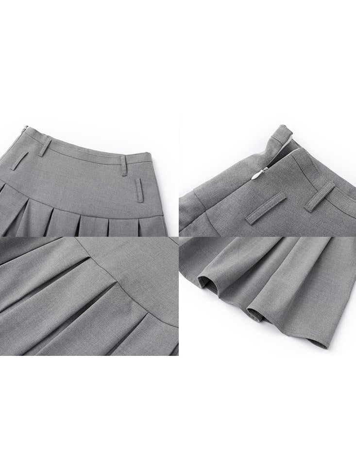 Jupe longue à taille basse