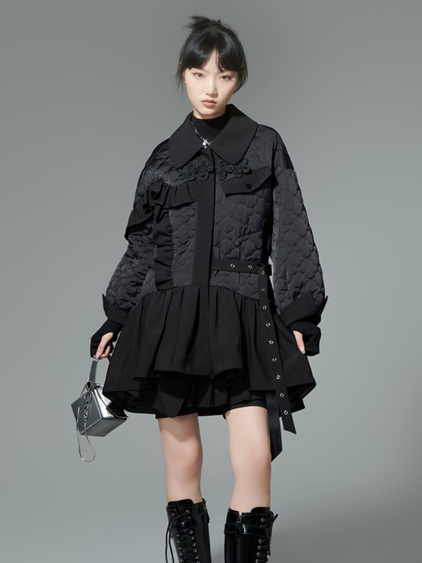 Nouvelle veste en coton brodée chinoise