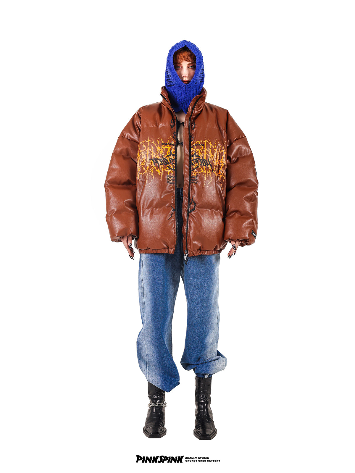 Dicker loser Logo Down-Jacket