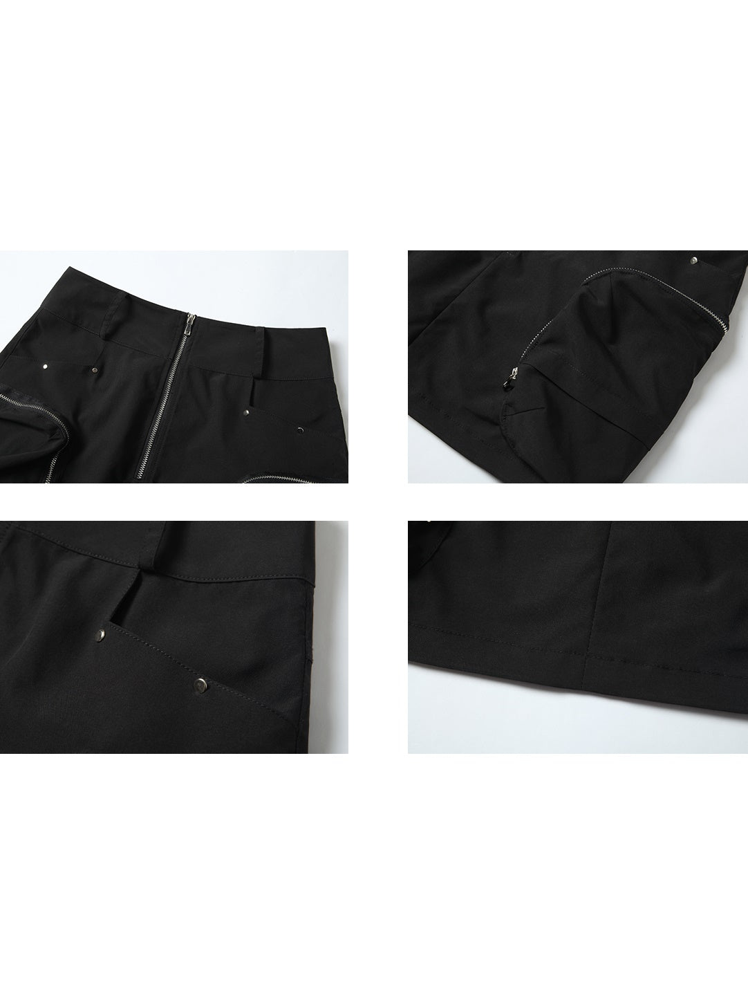 Tooling Pocket A-line Skirt