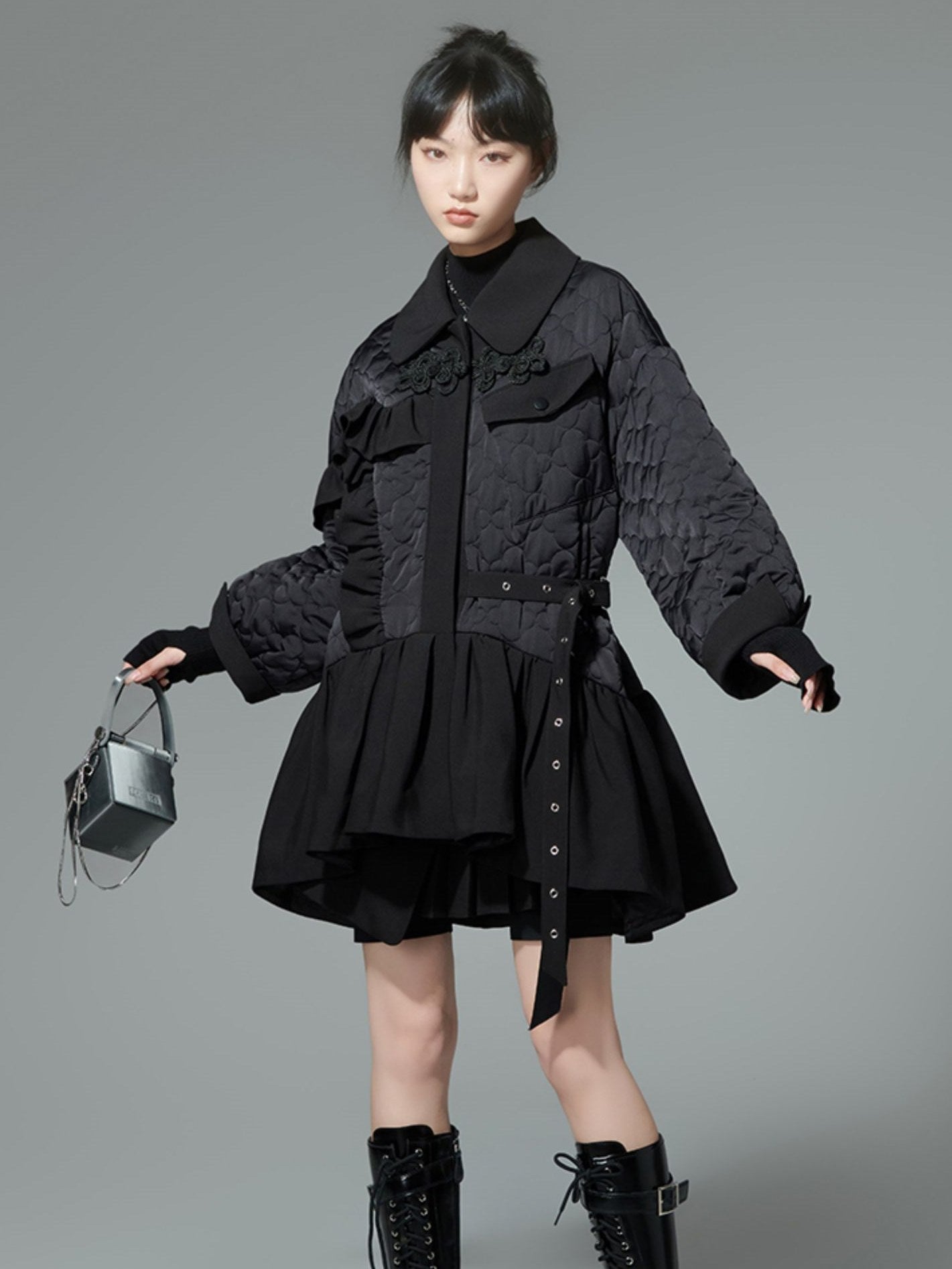 Nouvelle veste en coton brodée chinoise