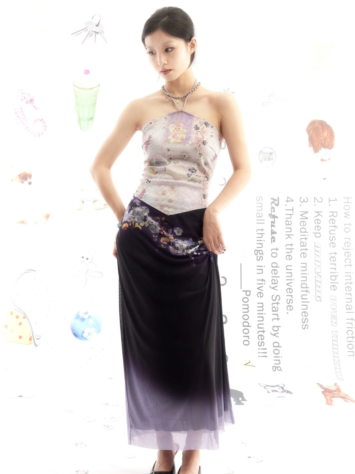 인쇄 된 고삐 스트랩 조끼