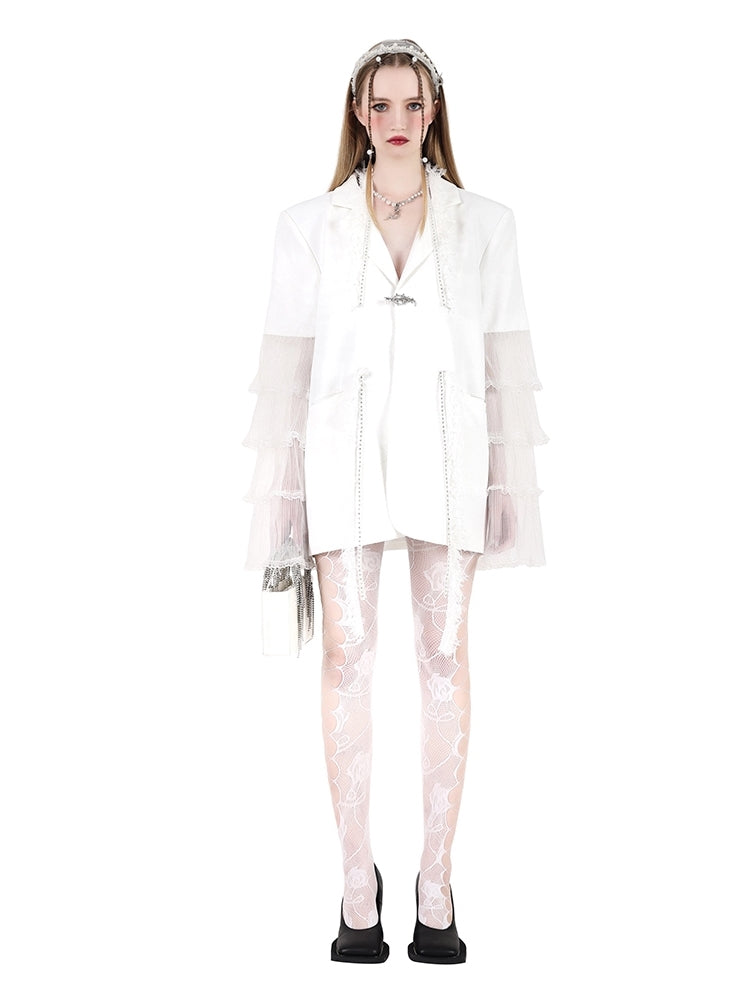 Lace Stitching Jacket