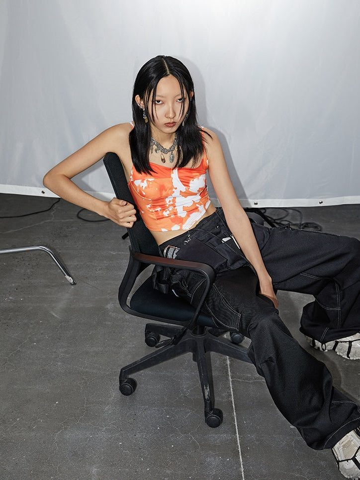 Print Short Camisole