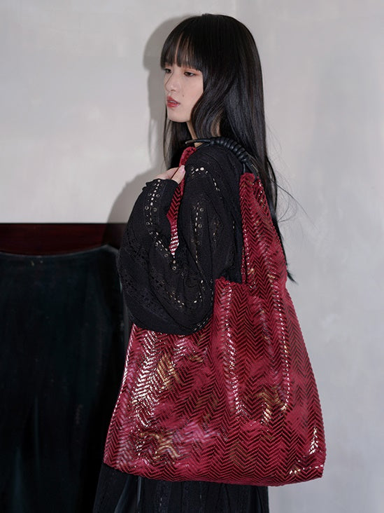 큰 어깨 가방 1 개