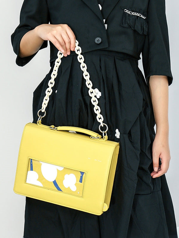 HORIZONTAL SQUARE BAG