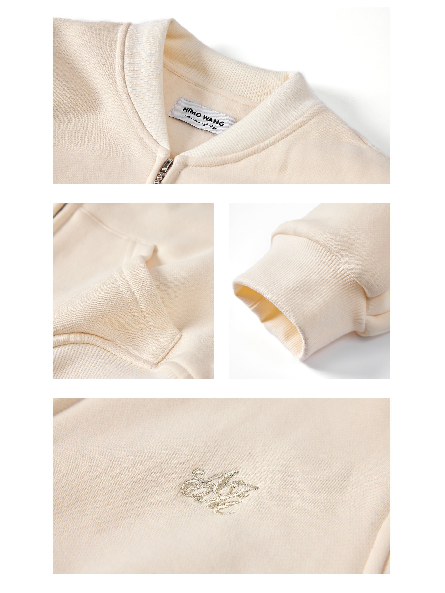 Short Casual Jacket & Slit Long Skirt