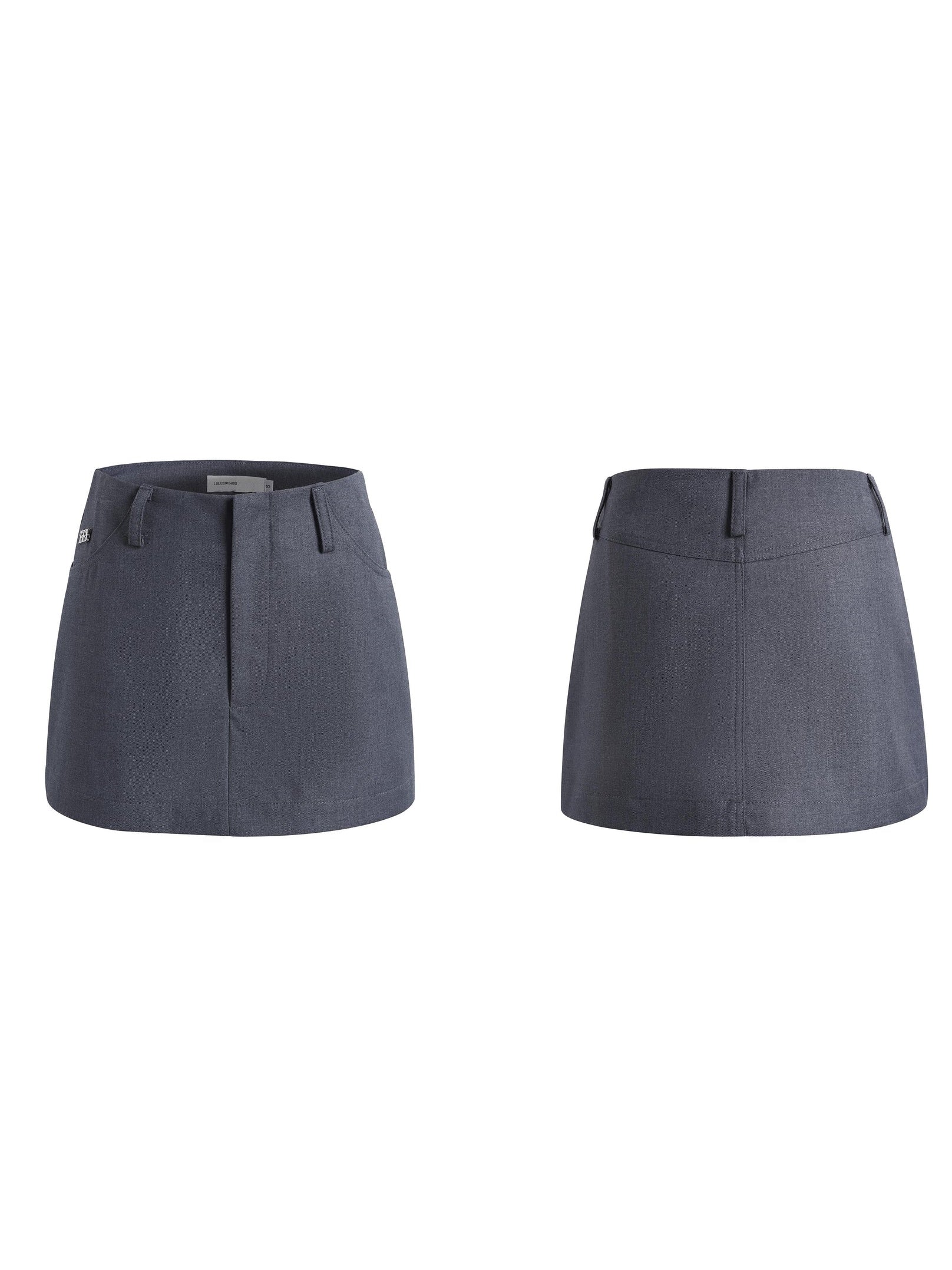 High Waist Hip A-line Skirt