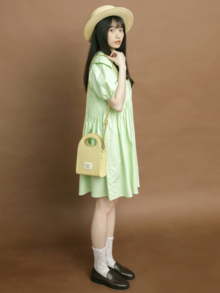 석재 패턴 쇼더 백