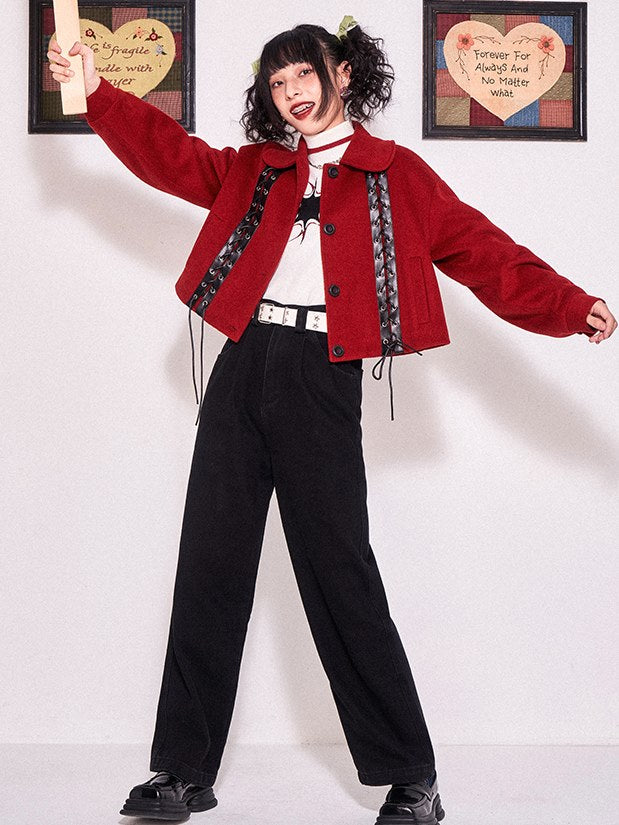 인형 목 디자인 코트