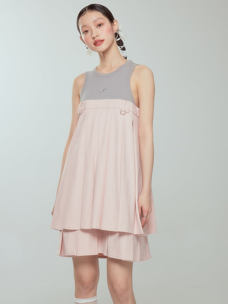 Coumure Contraste A-line Soints One-pièce