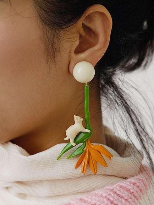 Bird of Paradise Earrings