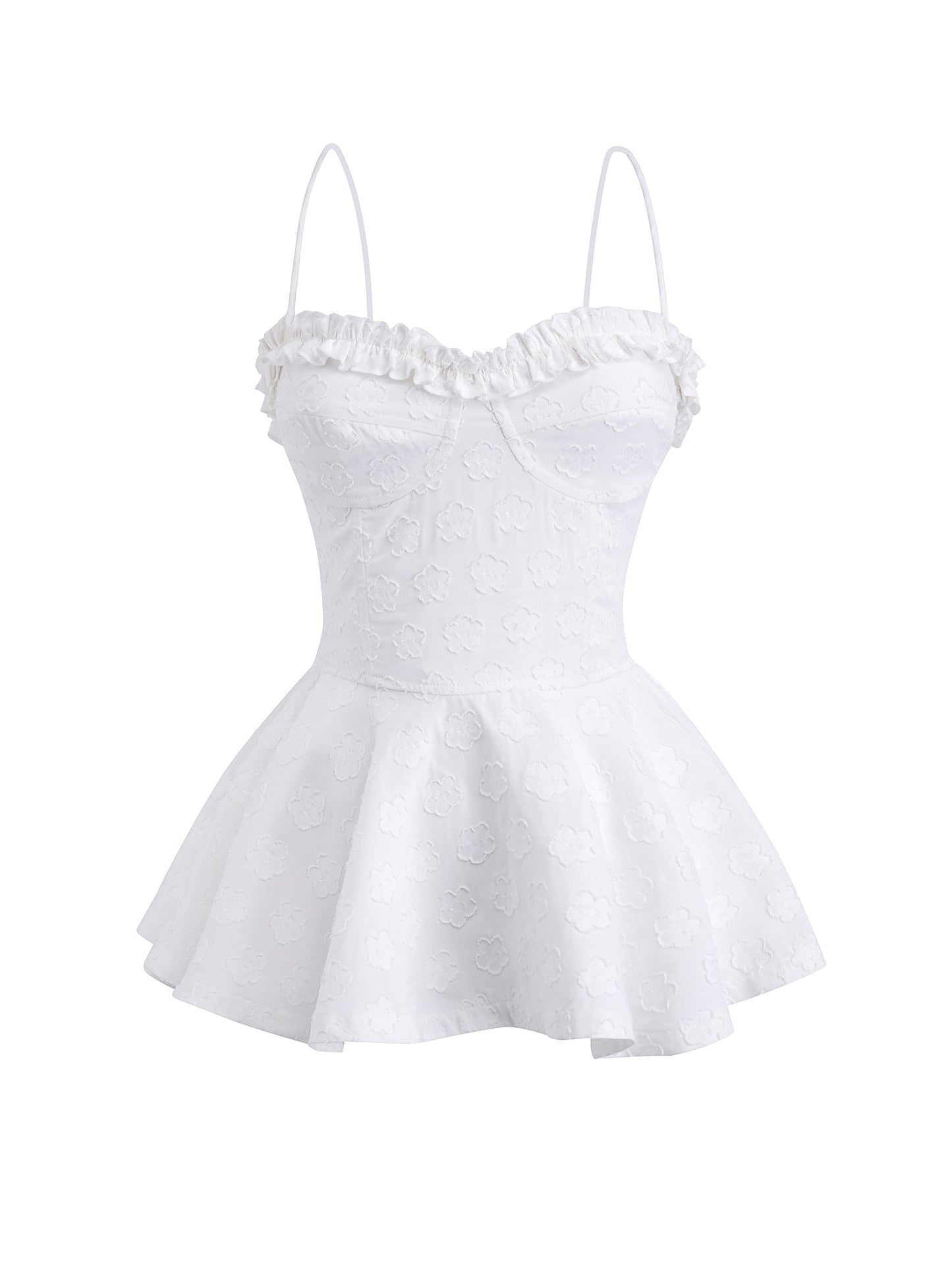 Top à suspense et jupe longue