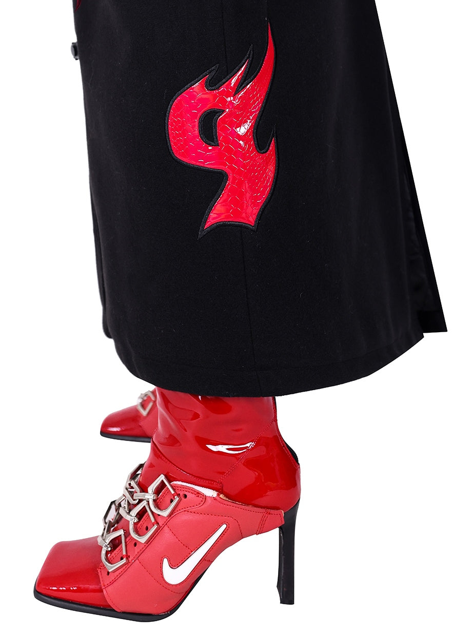 Flame Logo Long Mantel