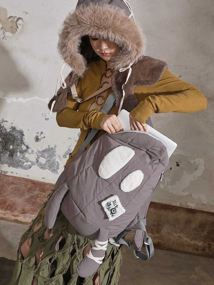 Cotton-filled Backpack