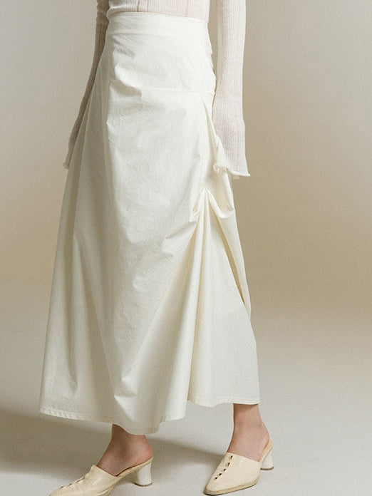 Simple Solid Color Skirt