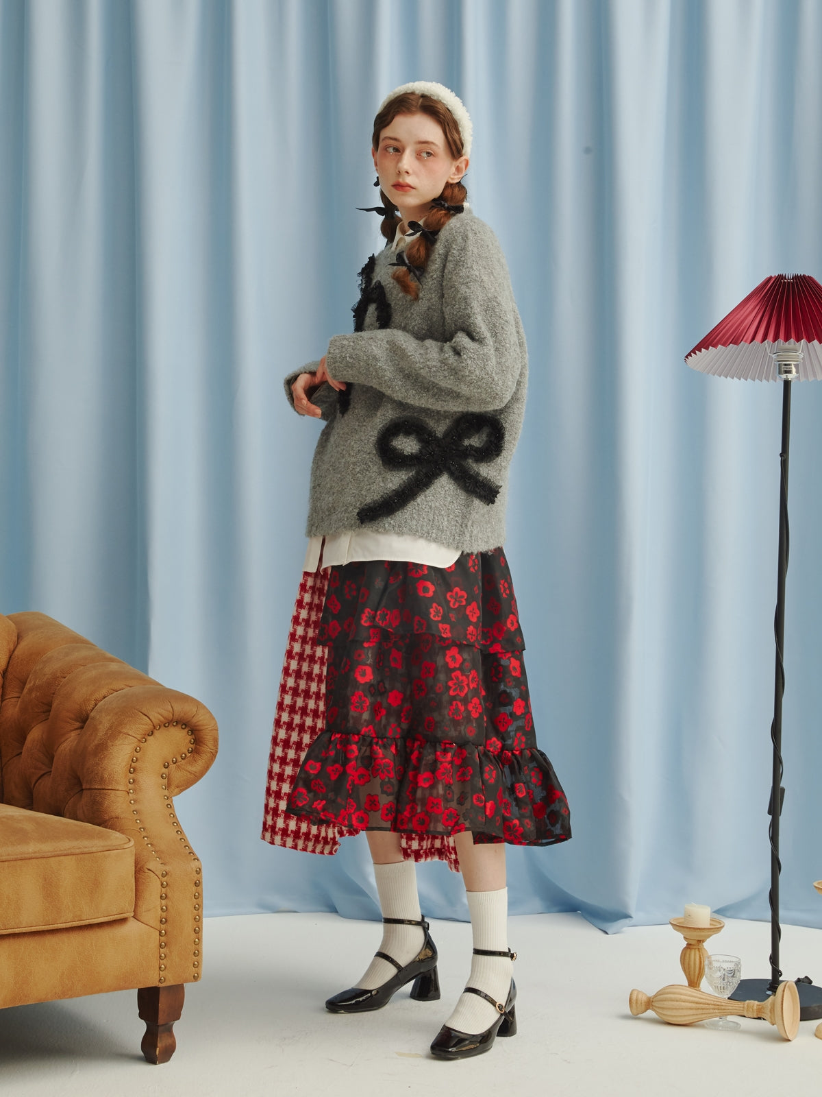 Süße süße Band Stickpullover stricke