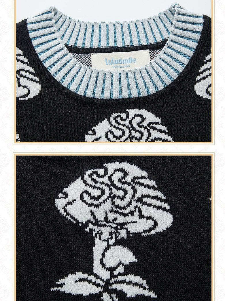 Pilzgestrickte Weste