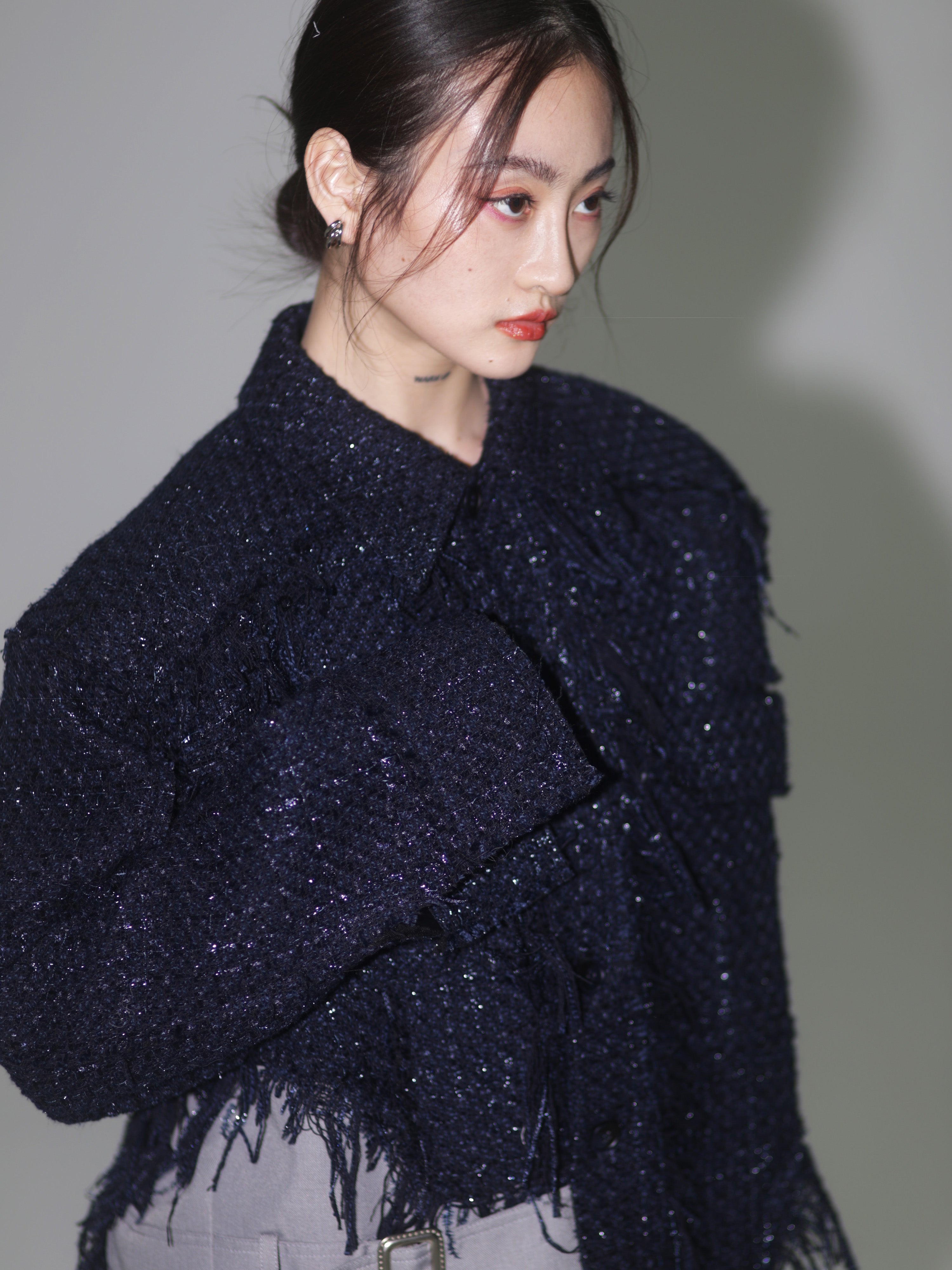 Randspleißen Overalls Jacke