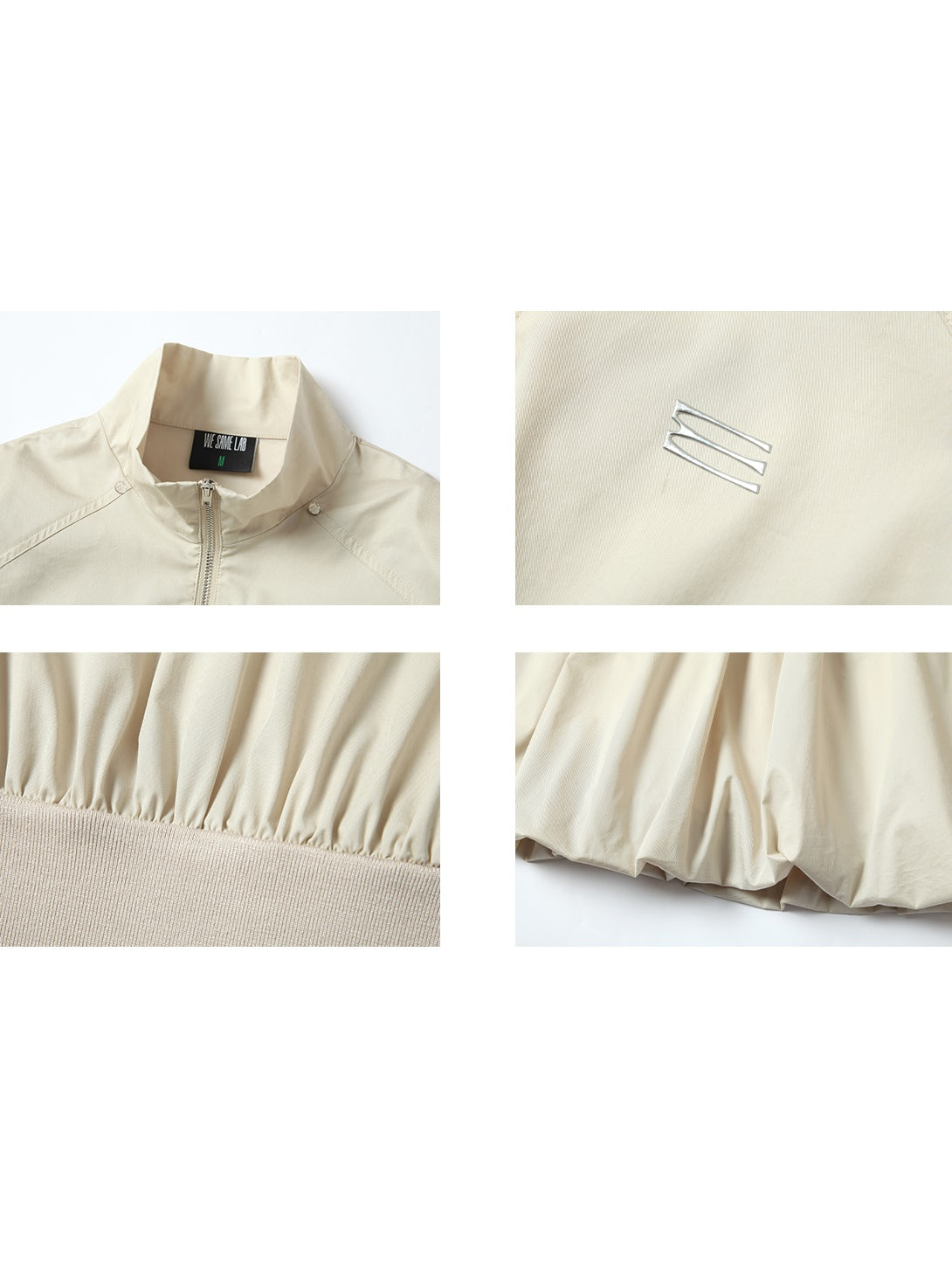 Standcollar Taille Form Ballon Einteiliger