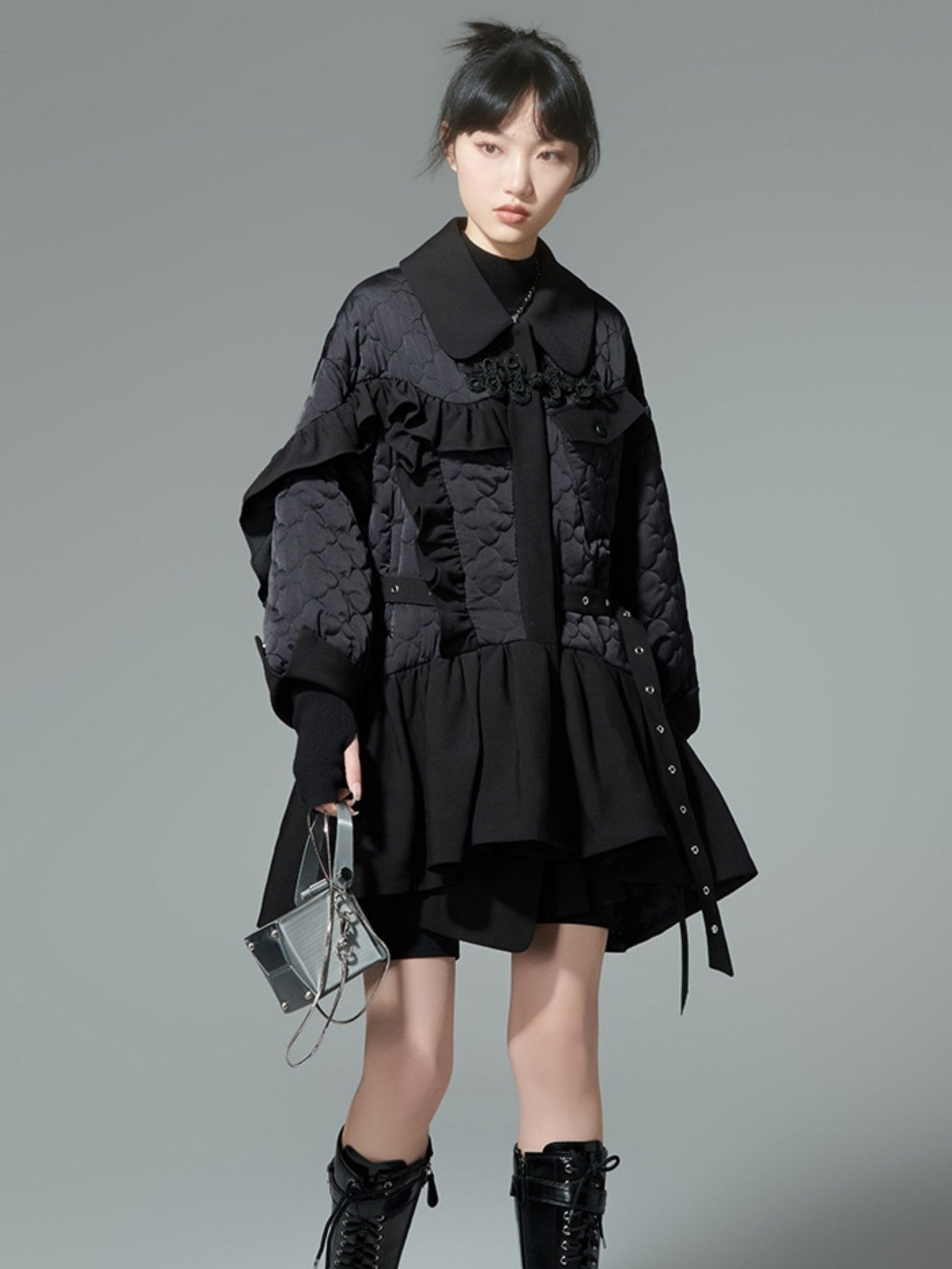 Nouvelle veste en coton brodée chinoise