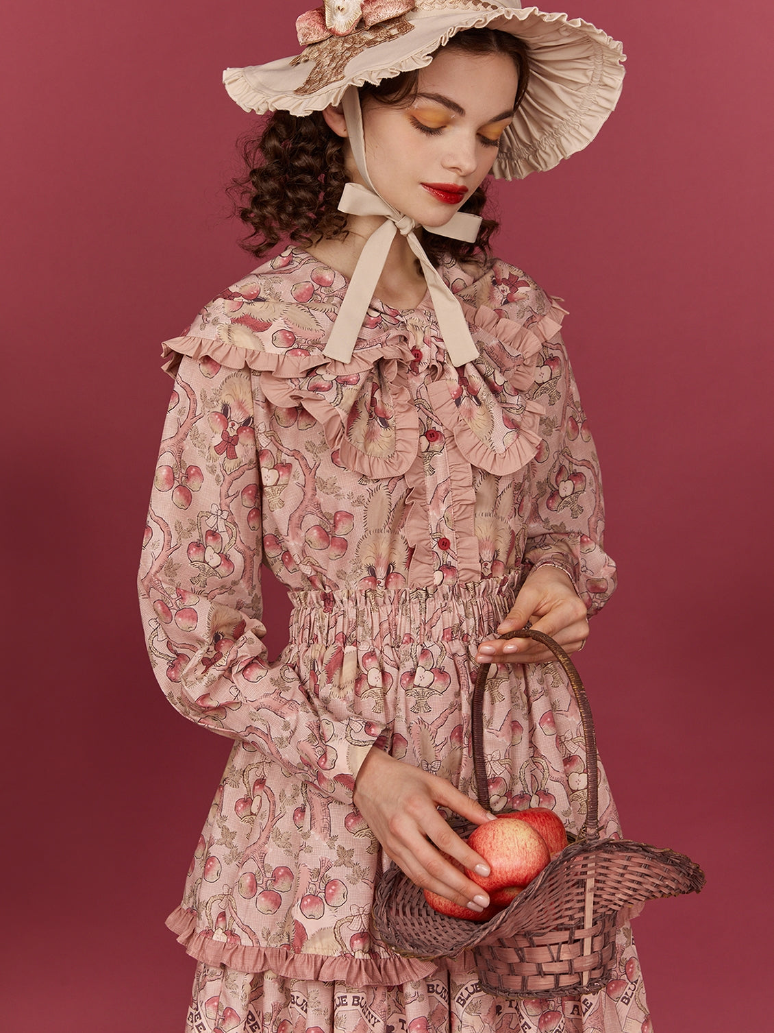 Choux mignon de brise mignonne rétro antique douce