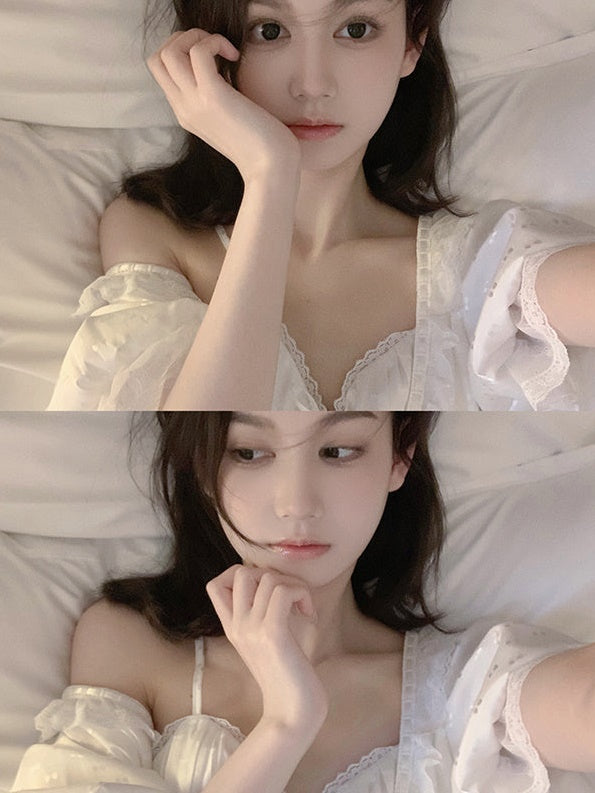 Süßer Jacquard bequemer Pyjama