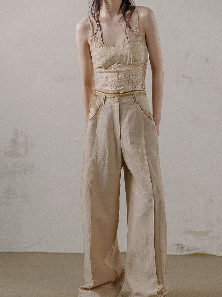 Spitze Jacquard Camisole