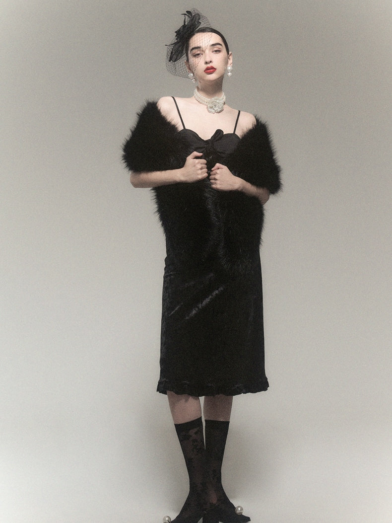 Gefälschter Pelzschal