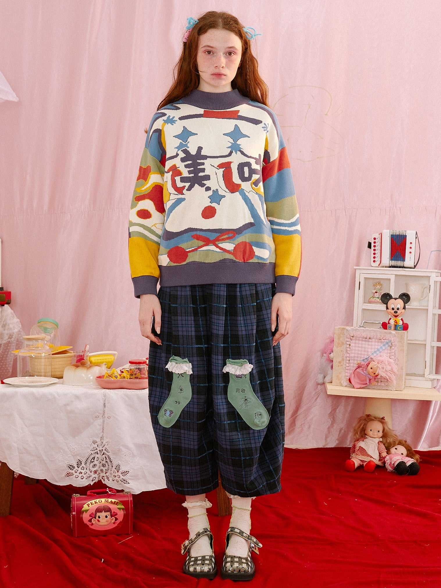 맛있는 일러스트레이션 스웨터