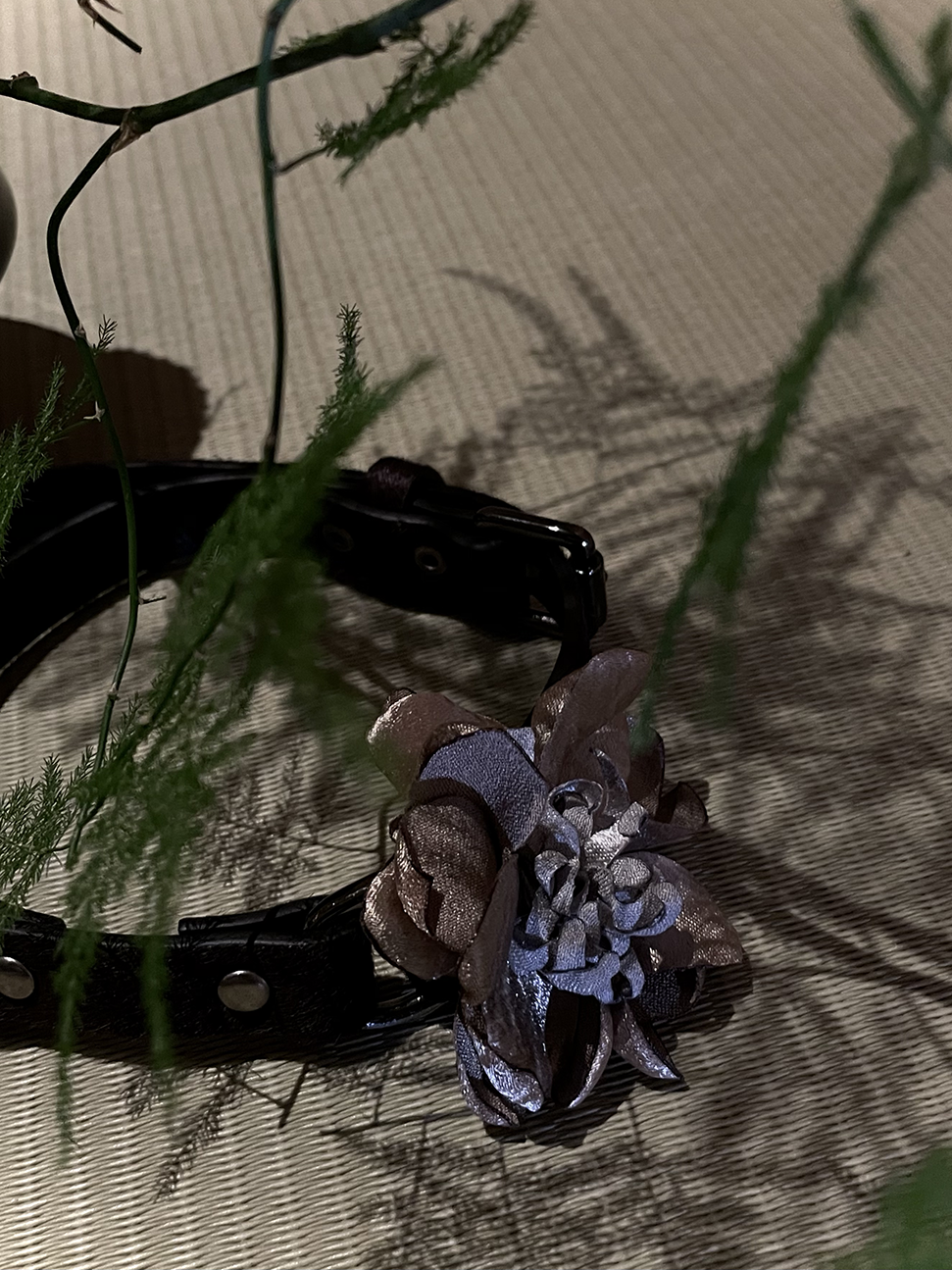 Blume Leder RorseHair Choker