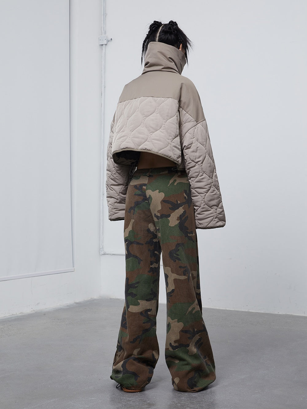 Kaufmantel Zipper -Mantel