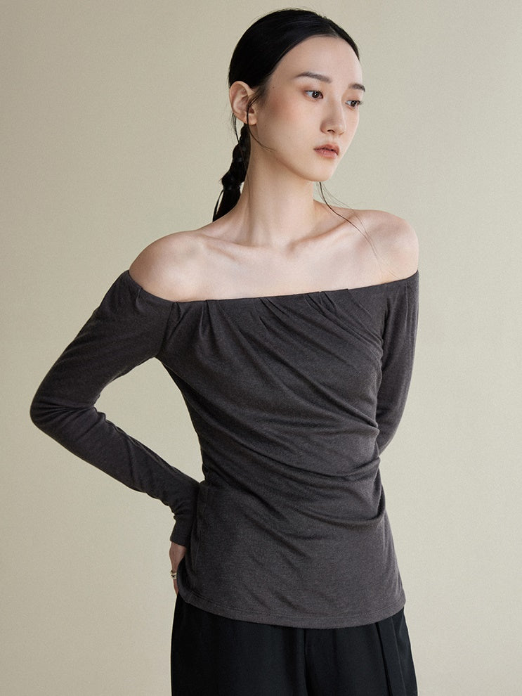 ONE WORD COLLAR T-SHIRT
