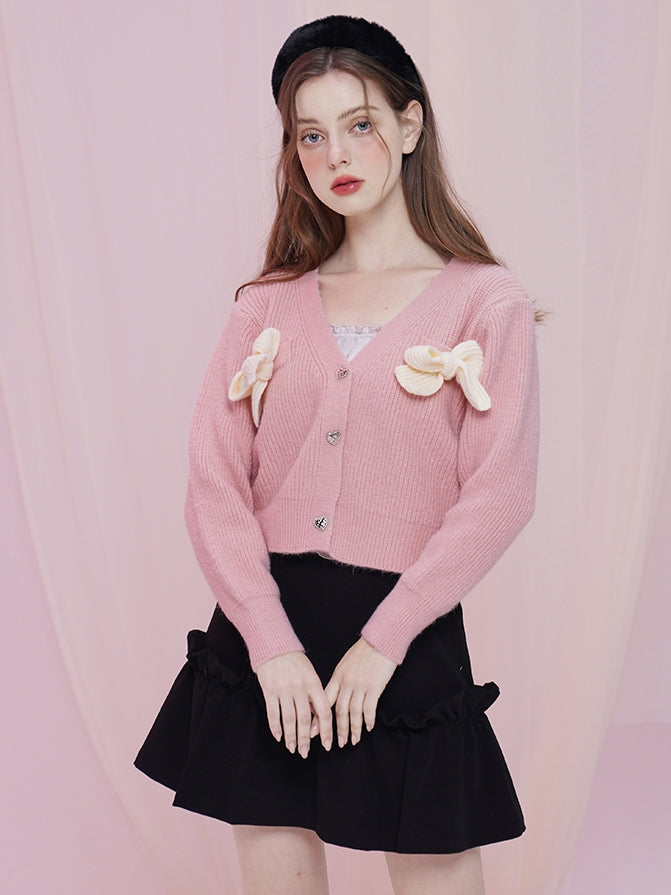 Love Button Cute Cardigan