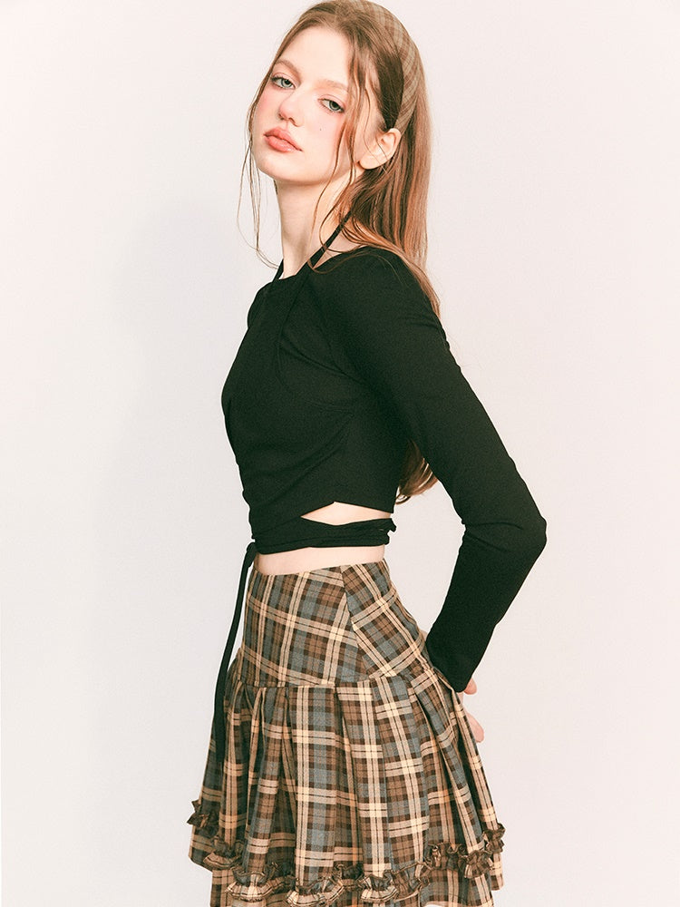 Gurte hängende Halshöhle -Oberseite