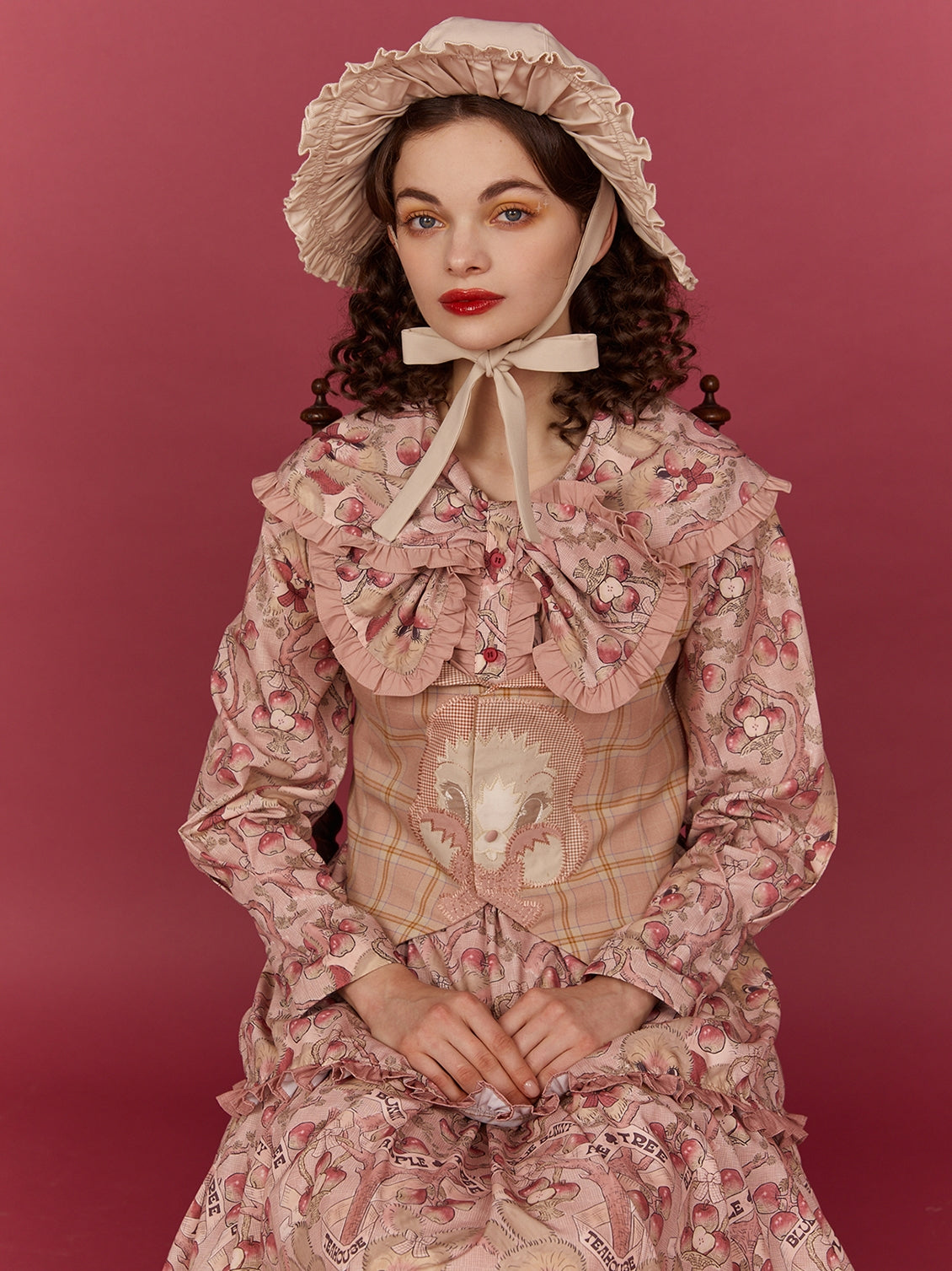 Choux mignon de brise mignonne rétro antique douce