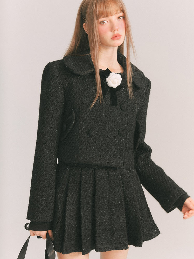 Wolljacke und Halbrock