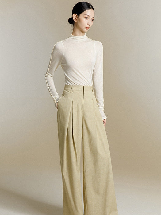 Dünnes Langarm-T-Shirt