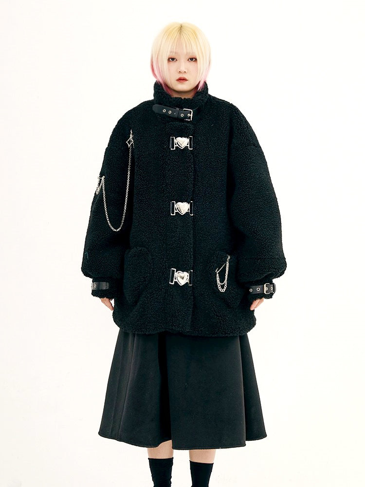 Lamb Wool Coat --cigaberry – ARCANA ARCHIVE