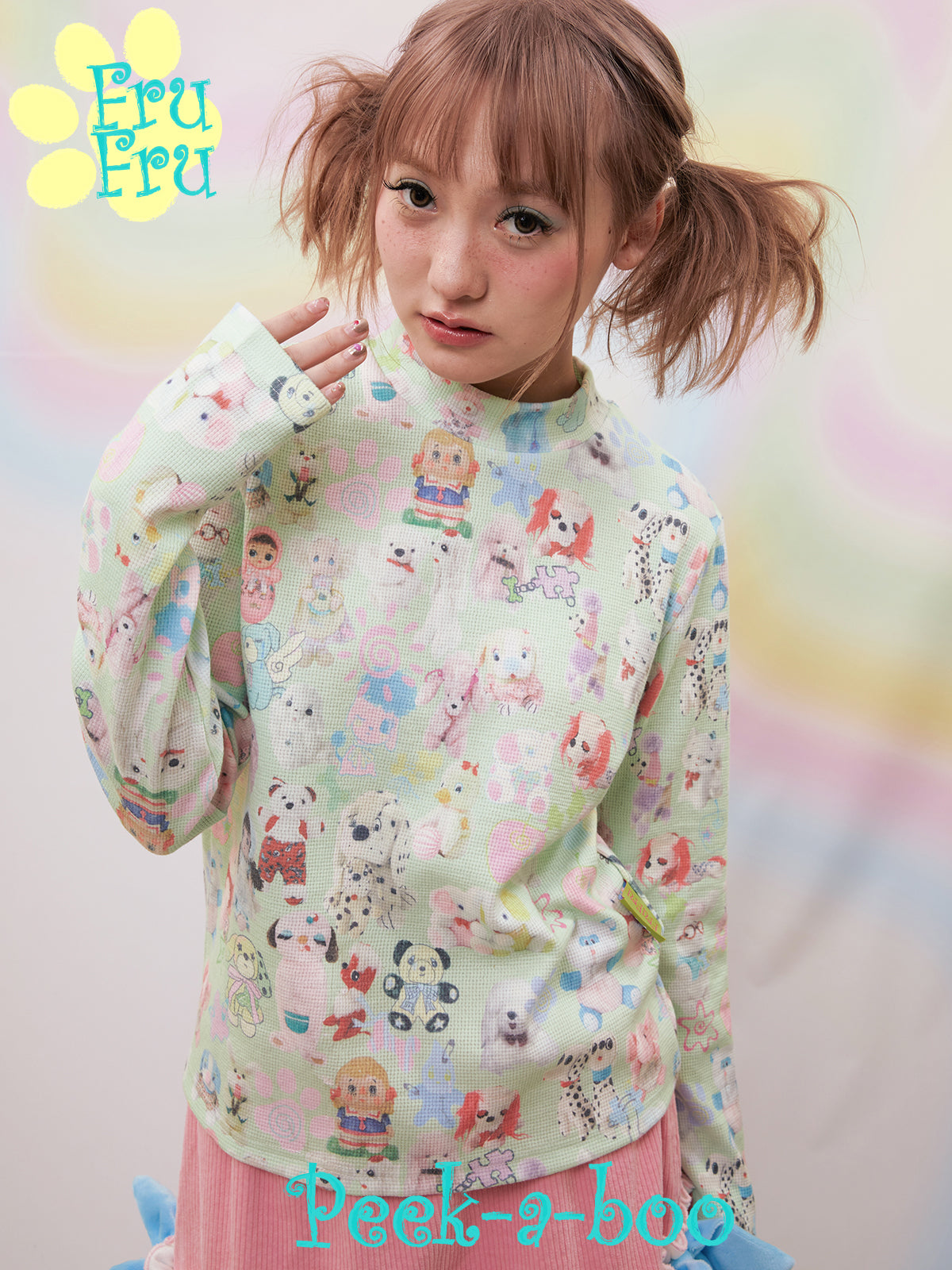 인쇄 된 바닥 셔츠