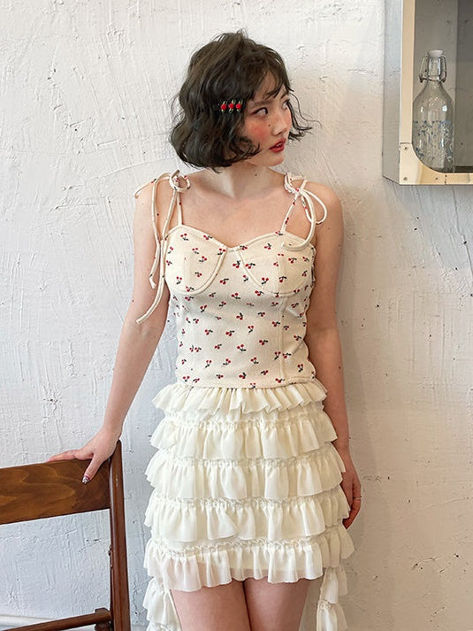 Chiffon Long Cake Rock