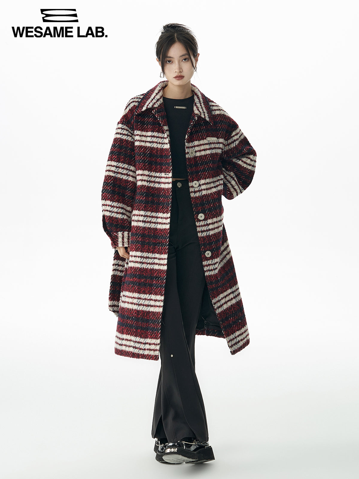 Überprüft Long Retro Stenkler-Coat