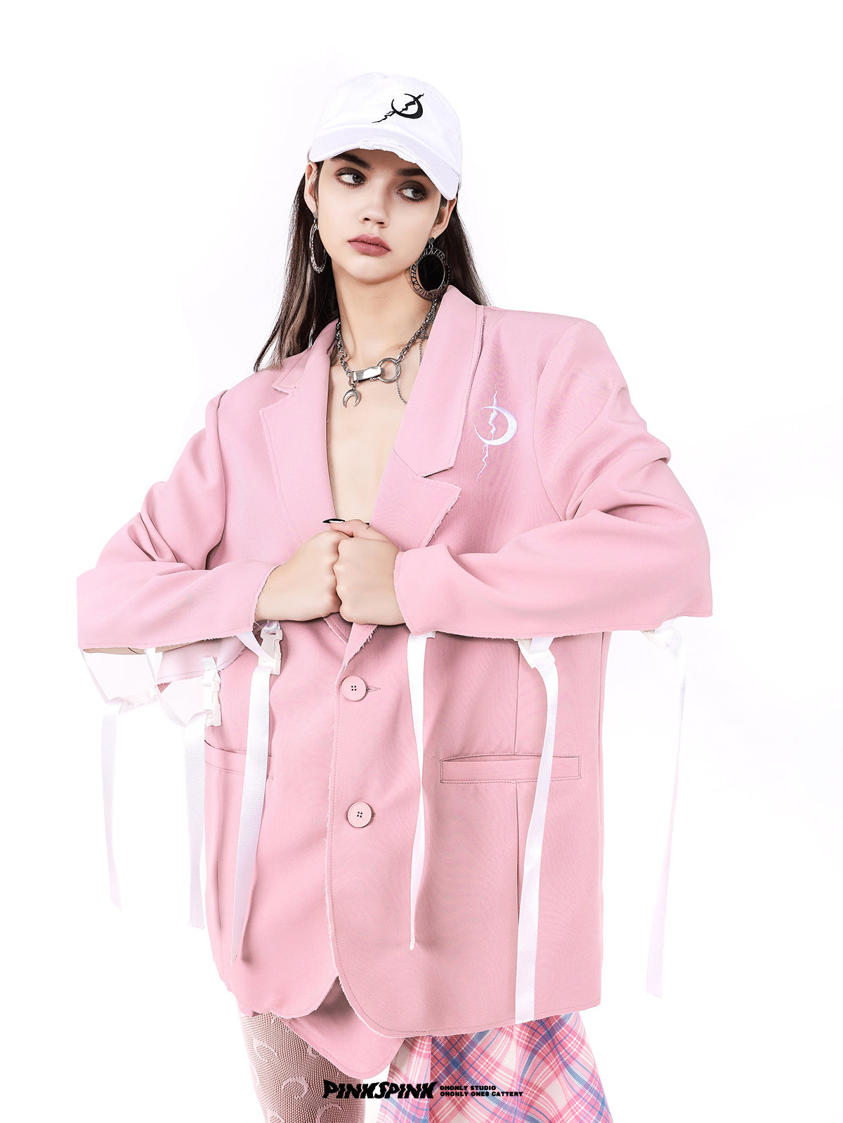 Plaid Nichi Skirt Jacket