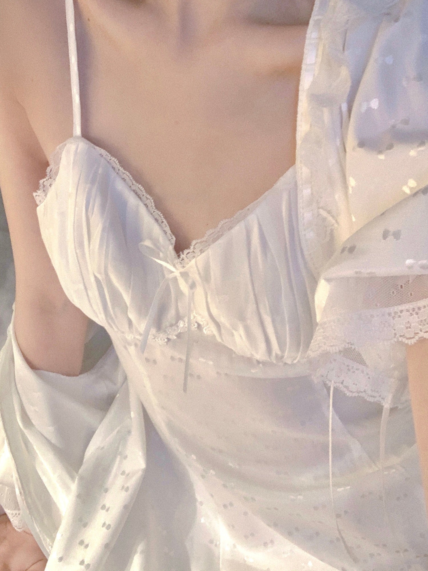 Süßer Jacquard bequemer Pyjama