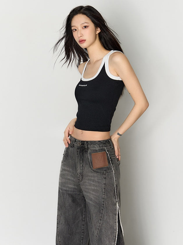 Tight Non-shrinkable Tank Vest