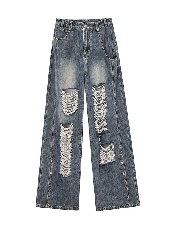 Hohe Taille lose Strömer