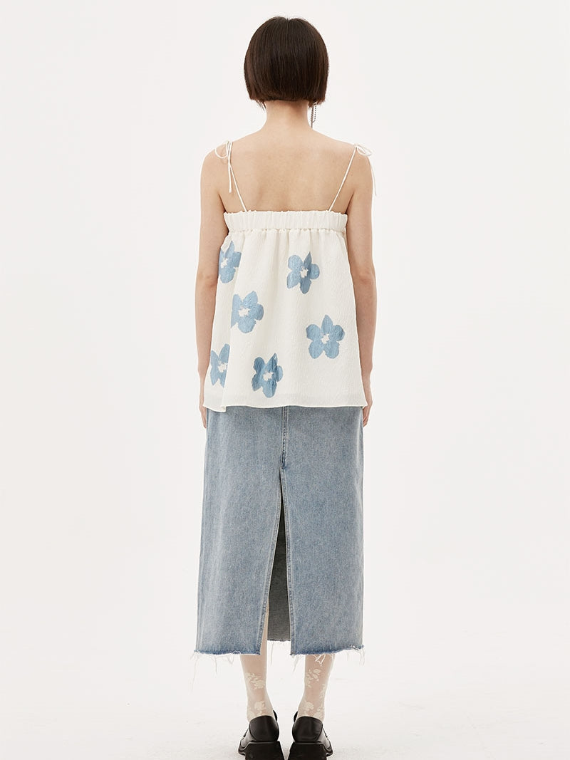 꽃 틈새 카미솔